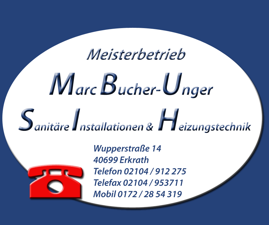 Marc Bucher-Unger, Sanit�re Installationen und Heizungstechnik